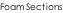 Foam Sections